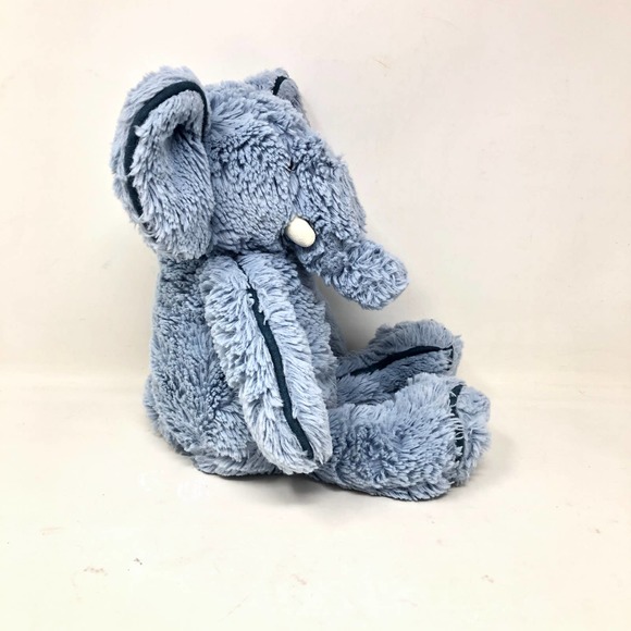 Jellycat Piper Striped Elephant Plush 12" Blue Stuffed Animal Floppy Lovey - Picture 2 of 5